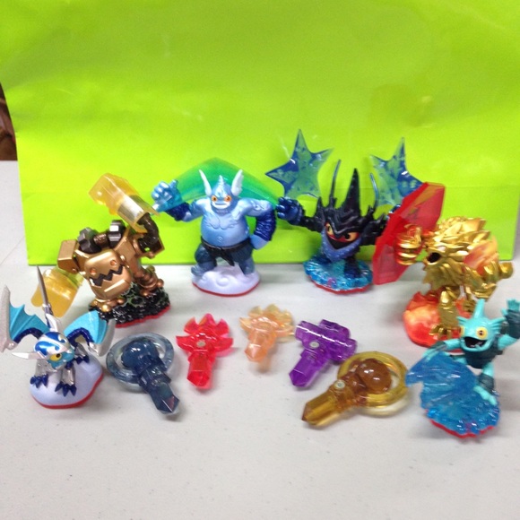 skylanders boy and girl trap team